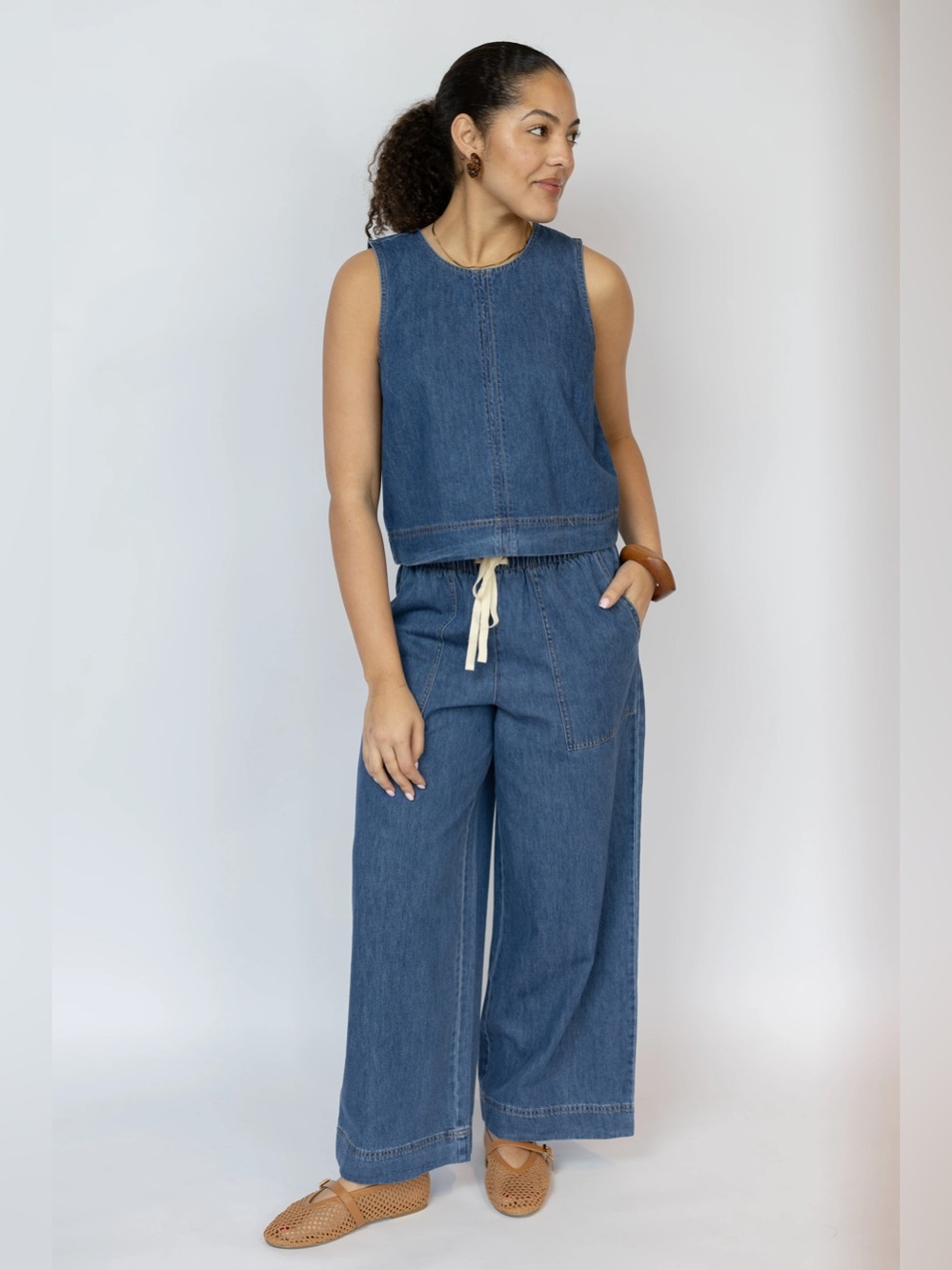 Daycation Denim Utility Pant